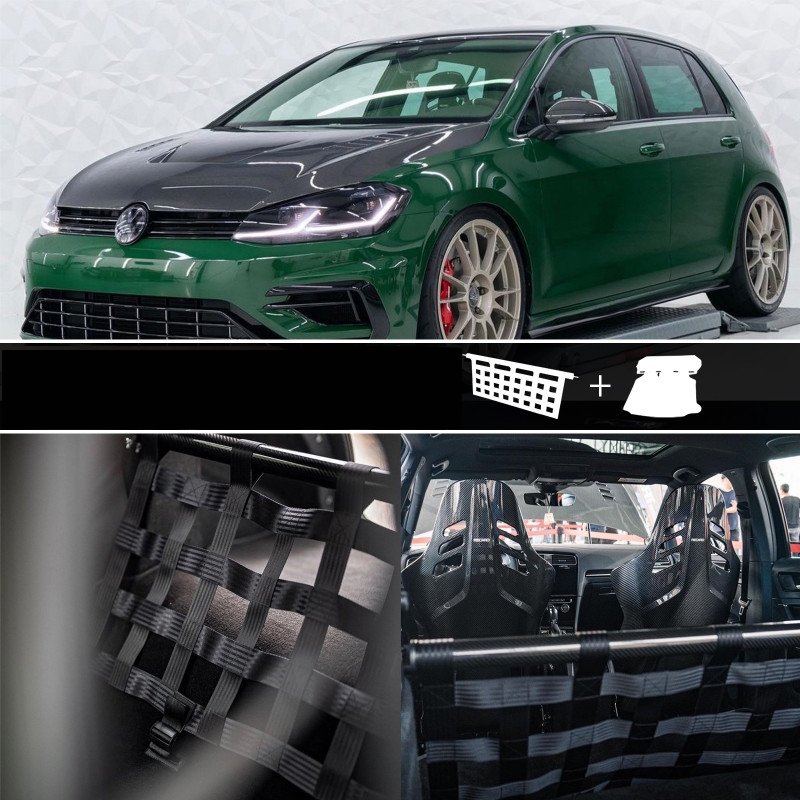 Clubsport Komplettset - Strebe mit Netz und Teppich für Golf 7R